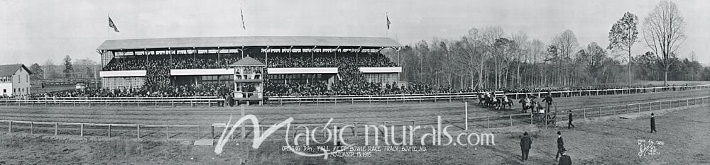 1915 Bowie MD Race Track 7167 Wallpaper Wall Mural