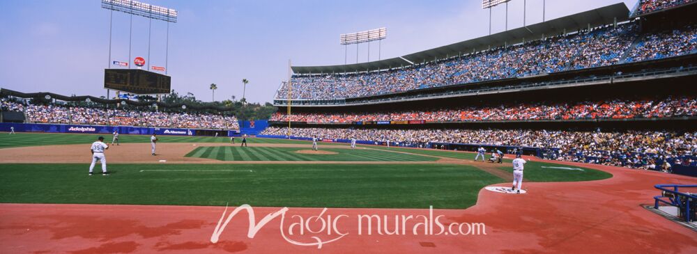 Dodgers v Yankees at LA 8307 Wallpaper Wall Mural