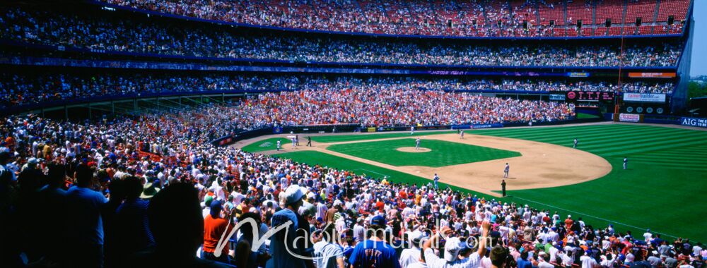 Mets Shea Stadium 9300 Wallpaper Wall Mural