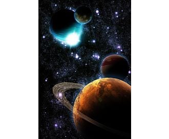 Planet Murals - Wall Murals of Planets at MagicMurals.com