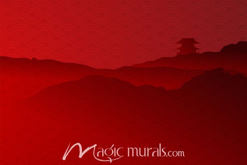 Chinese Landscape Shadow Wallpaper 7366 Wallpaper Wall Mural