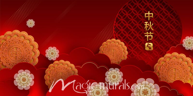 Chinese Paper Cut Out Mid Autumn Festival Wallpaper 3088 Wallpaper Wall Mural