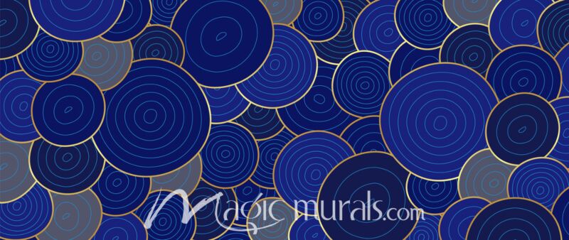 Geometric Circles Wallpaper 6257 Wallpaper Wall Mural