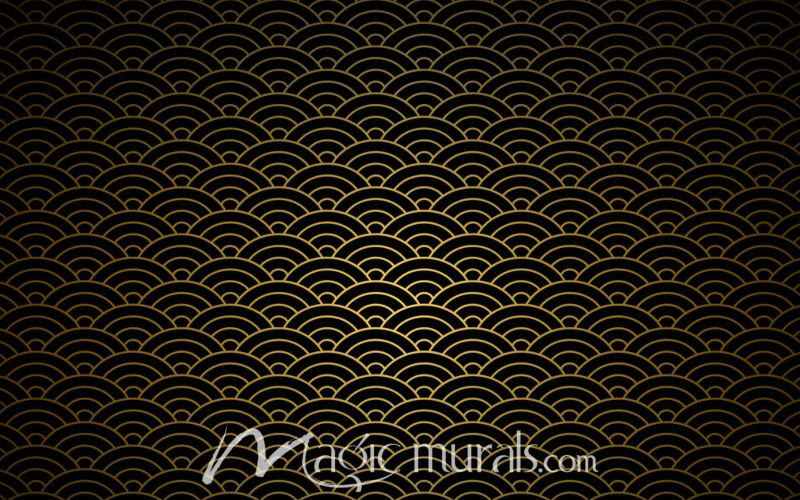 Geometric Semicircle Pattern 3398 Wallpaper Wall Mural