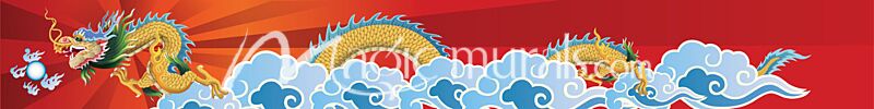 Bold Panoramic Chinese Dragon 4164 Wallpaper Wall Mural