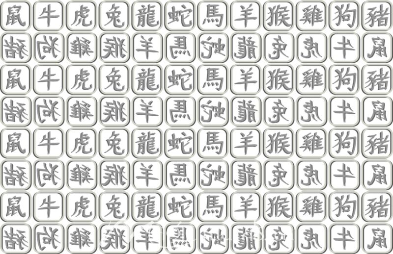 Chinese Zodiac Illustrations 5906 Wallpaper Wall Mural