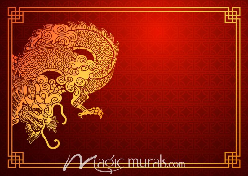 Crouching Dragon Wallpaper 0345 Wallpaper Wall Mural