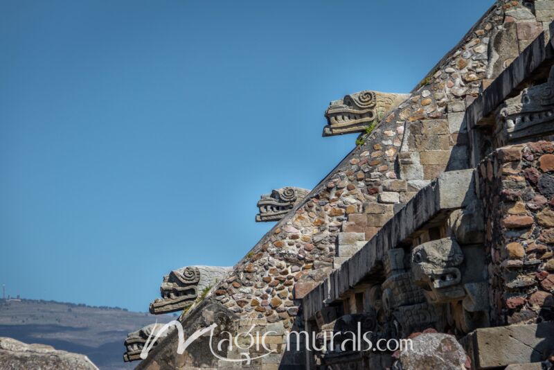 Quetzalcoatl Pyramid Teotihuacan 3493 Wallpaper Wall Mural