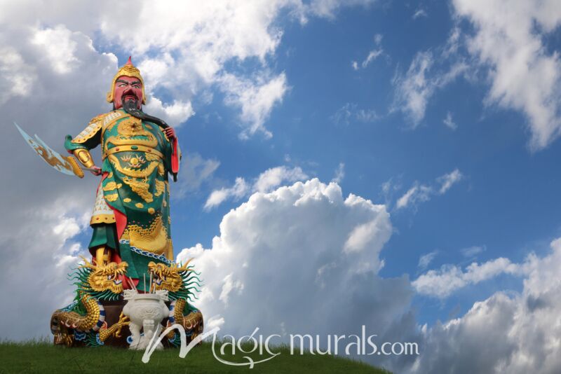 Guan Yu in Thailand Wallpaper Wall Mural