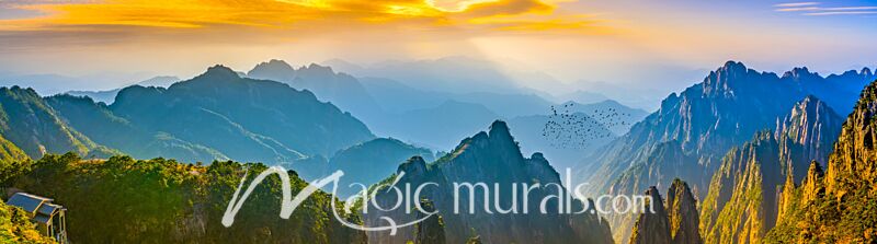 Huangshan Mountains China 0679 Wallpaper Wall Mural