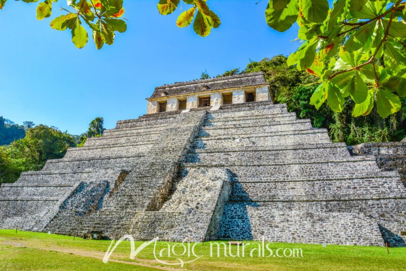 Mayan Pyramid Palenque 5195 Wallpaper Wall Mural