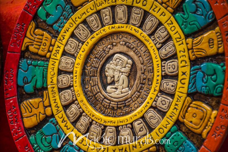 Mayan Calendar 3876 Wallpaper Wall Mural