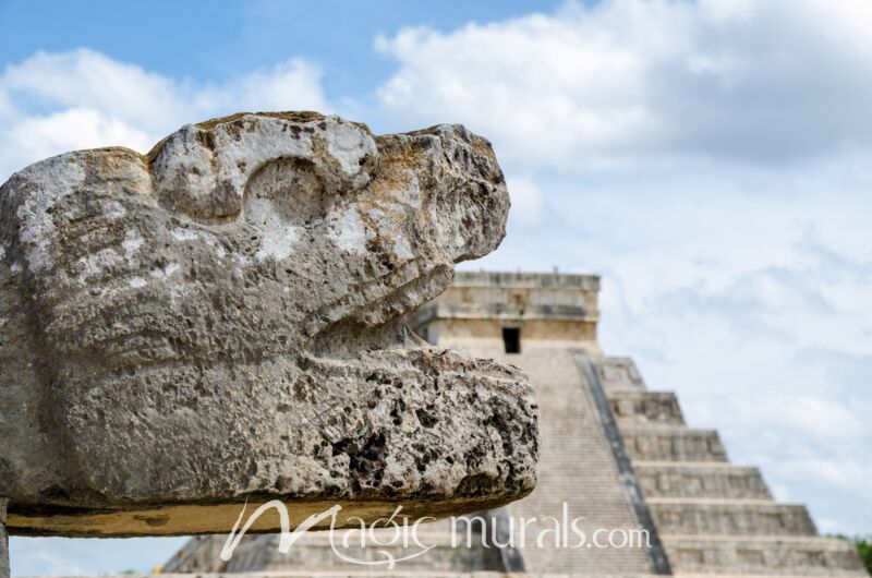 Kukulcan Feathered Serpent 0936 Wallpaper Wall Mural