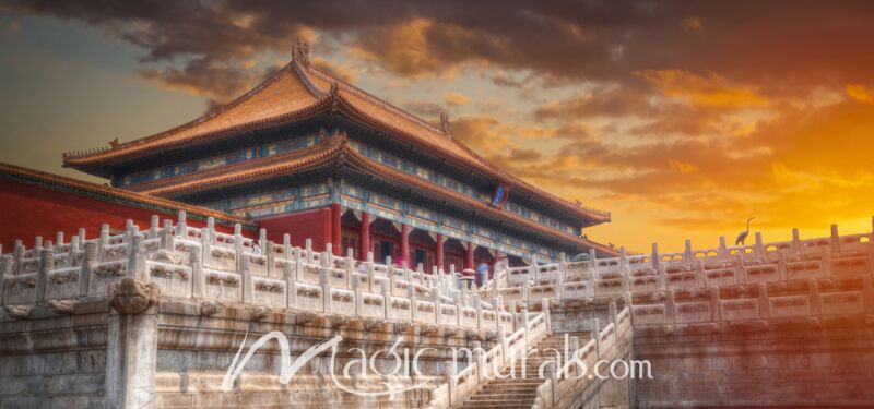 Summer Imperial Palace Wallpaper Wall Mural