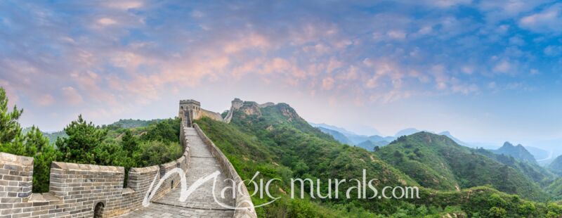 Great Wall of China Sunset 3365 Wallpaper Wall Mural