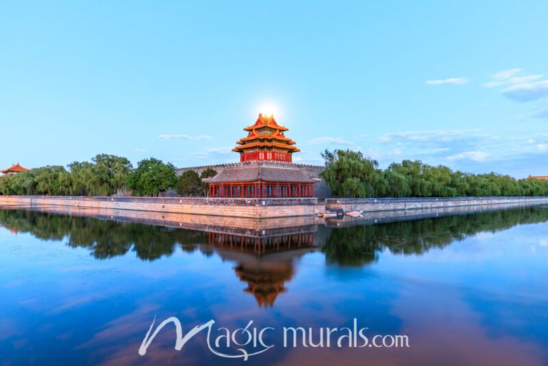 Forbidden City Watchtower 1266 Wallpaper Wall Mural