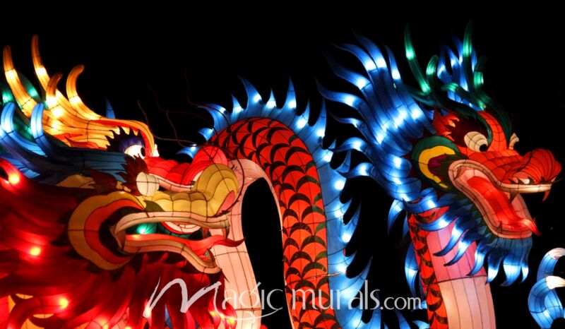 Chinese Dragon Lantern 5120 Wallpaper Wall Mural