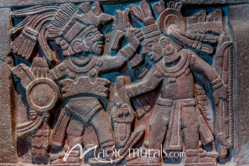 Mayan Stone Carving 5382 Wallpaper Wall Mural