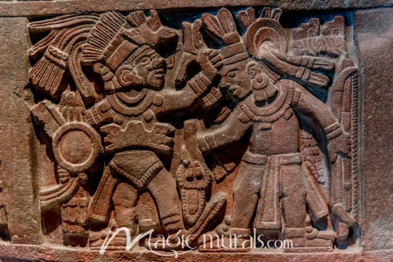 Mayan Stone Carving 5448 Wallpaper Wall Mural