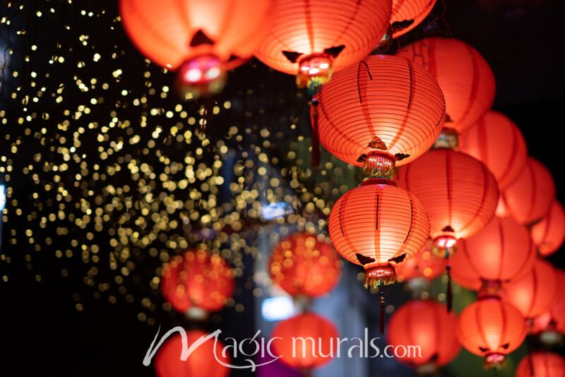 Chinese New Year Lanterns 3689 Wallpaper Wall Mural