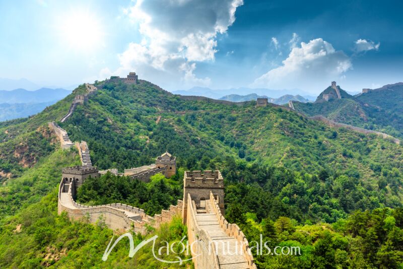 Great Wall of China at Jinshanling 6968 Wallpaper Wall Mural