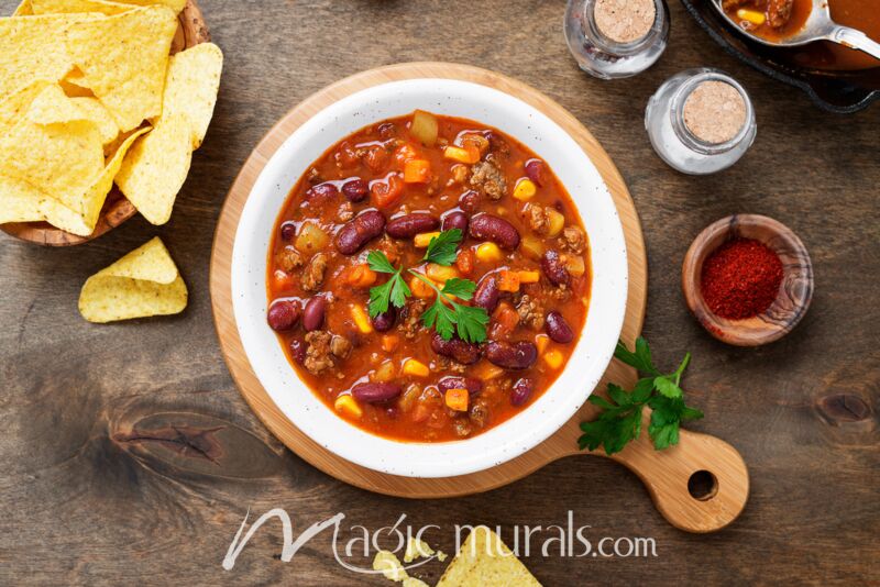 Chili Con Carne 1811 Wallpaper Wall Mural