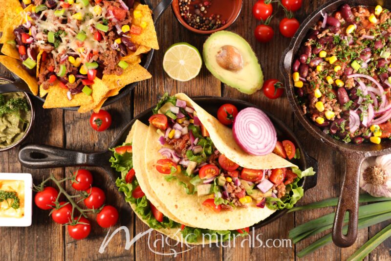 Mexican Feast 7316 Wallpaper Wall Mural