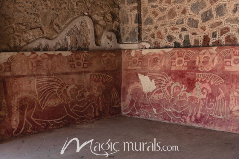 Teotihuacan Jaguar Palace Murals 6946 Wallpaper Wall Mural