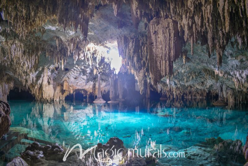 Tulum Cenote 7997 Wallpaper Wall Mural