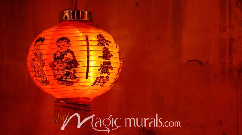 Chinese New Year Lantern 8688 Wallpaper Wall Mural