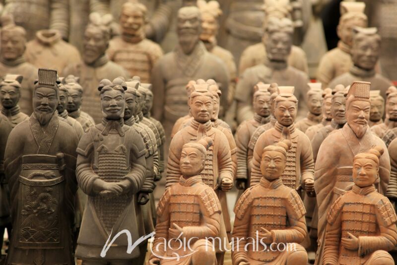 Chinese Terracotta Warriors 2301 Wallpaper Wall Mural