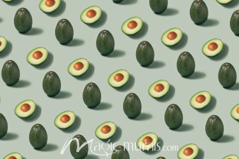 Avocado Pattern Wallpaper 8568 Wallpaper Wall Mural