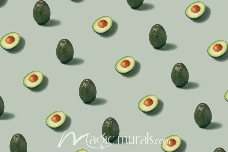 Avocado Pattern Wallpaper 5173 Wallpaper Wall Mural