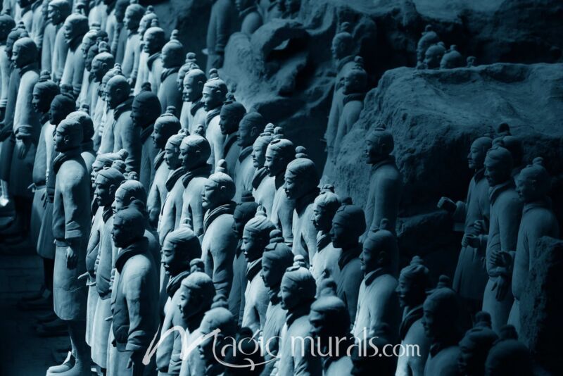 Chinese Terracotta Warriors 5719 Wallpaper Wall Mural