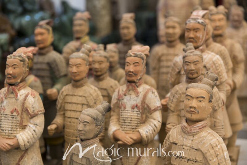 Chinese Terracotta Warriors 7110 Wallpaper Wall Mural