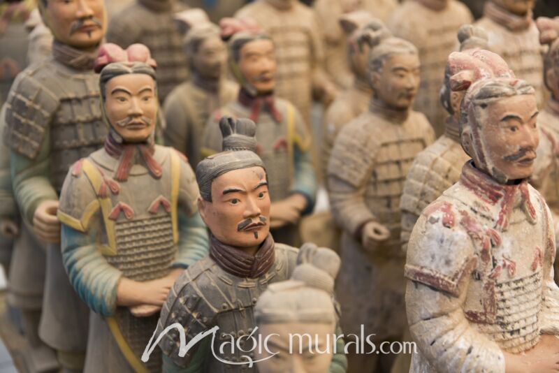 Chinese Terracotta Warriors 7424 Wallpaper Wall Mural