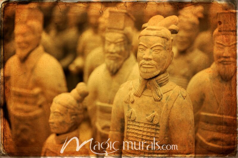 Chinese Terracotta Warriors 4019 Wallpaper Wall Mural