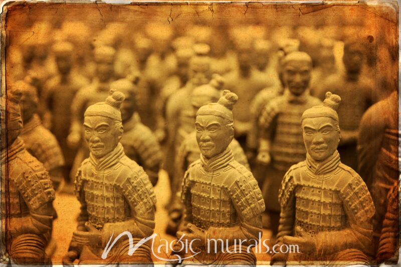 Chinese Terracotta Warriors 4046 Wallpaper Wall Mural