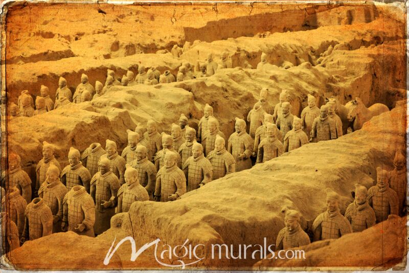 Chinese Terracotta Warriors 4272 Wallpaper Wall Mural