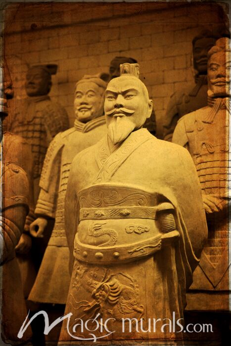 Chinese Terracotta Warriors 3993 Wallpaper Wall Mural