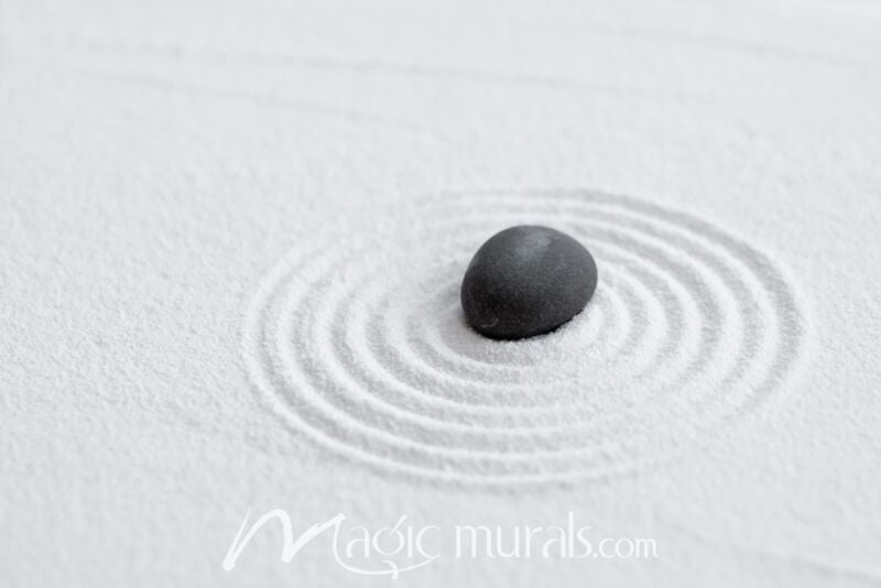 Zen Garden with Stone 5228 Wallpaper Wall Mural