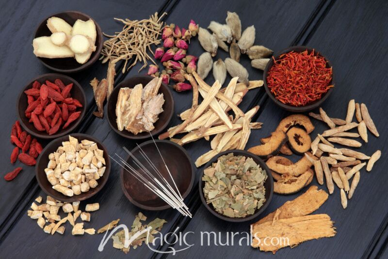 Chinese Herbal Medicine 0377 Wallpaper Wall Mural