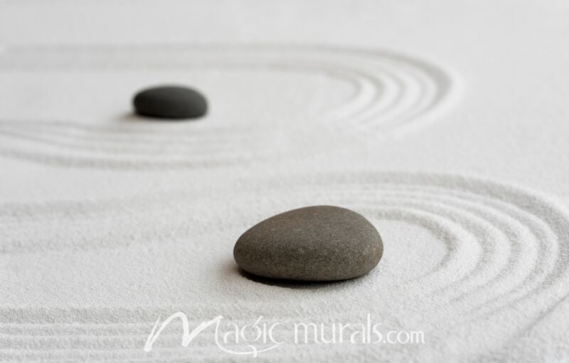 Zen Garden with Stone 5192 Wallpaper Wall Mural