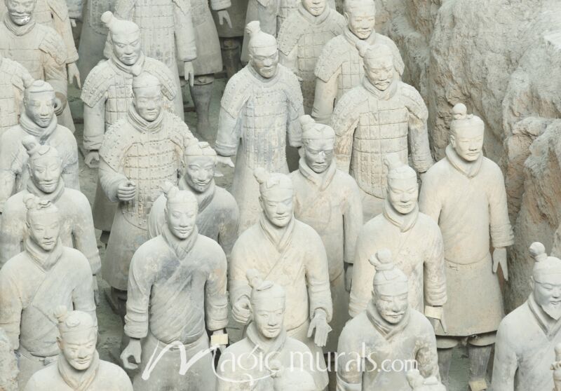 Chinese Terracotta Warriors 9597 Wallpaper Wall Mural