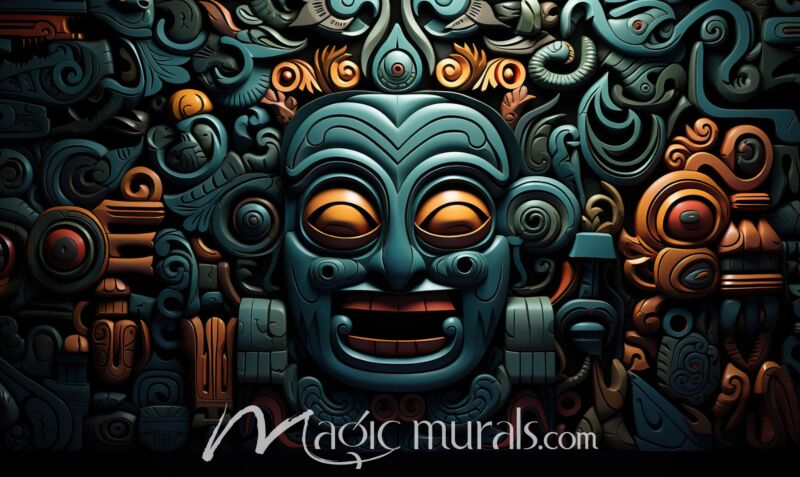 Mesoamerican Graphic 3962 Wallpaper Wall Mural