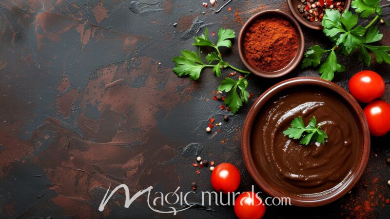 Mole Sauce Yum 7403 Wallpaper Wall Mural