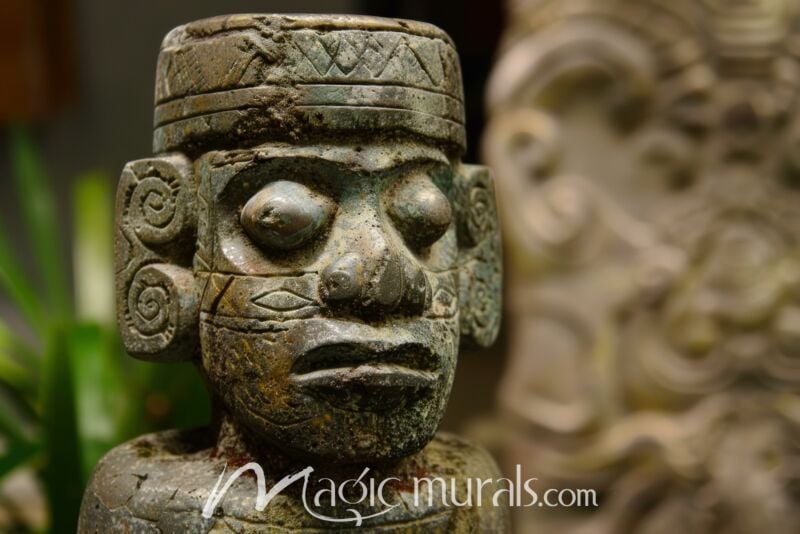 Mayan Statue 8604 Wallpaper Wall Mural