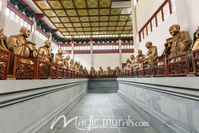 Buddha Statues in Lingyin Temple in Hangzhou China 7264 Wallpaper Wall Mural