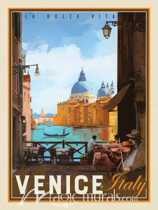 ADG Venice Italy Wallpaper Wall Mural