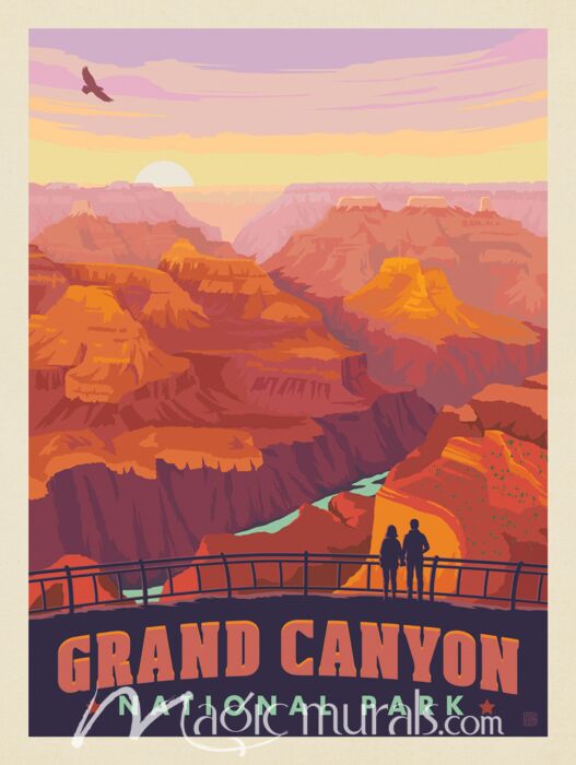 ADG Grand Canyon Mather Point Wallpaper Wall Mural